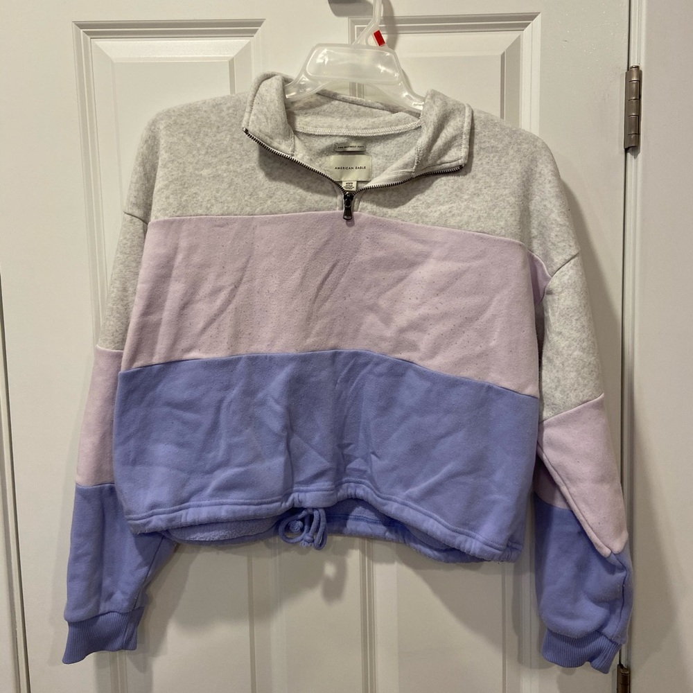 American Eagle quarter zip